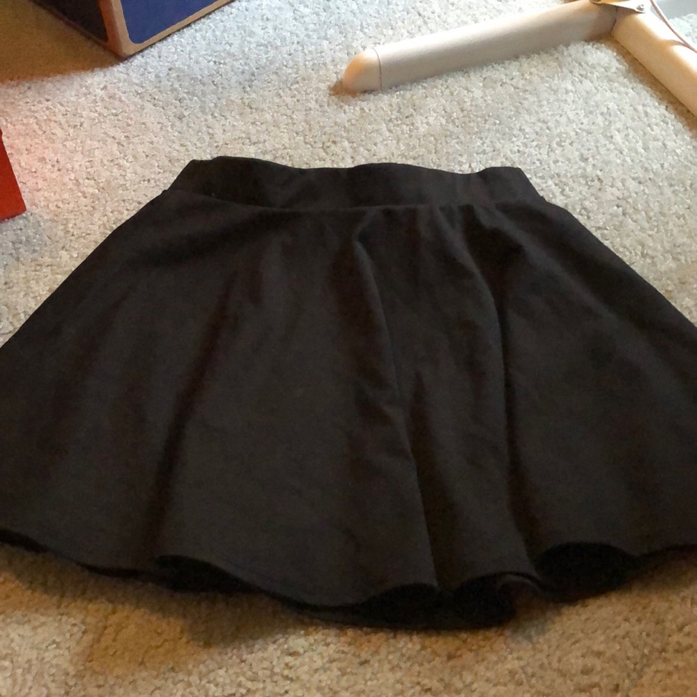 Black Flowy Skirt